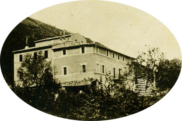 La Villa 100 anni fa